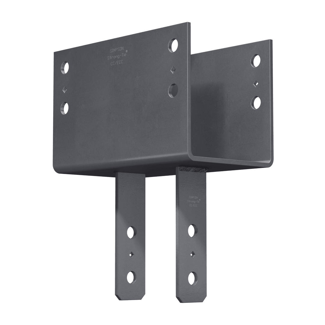 Simpson Strong-Tie CC7 1/8-6 CC Column Cap for 7 in. Beam, 6x Post