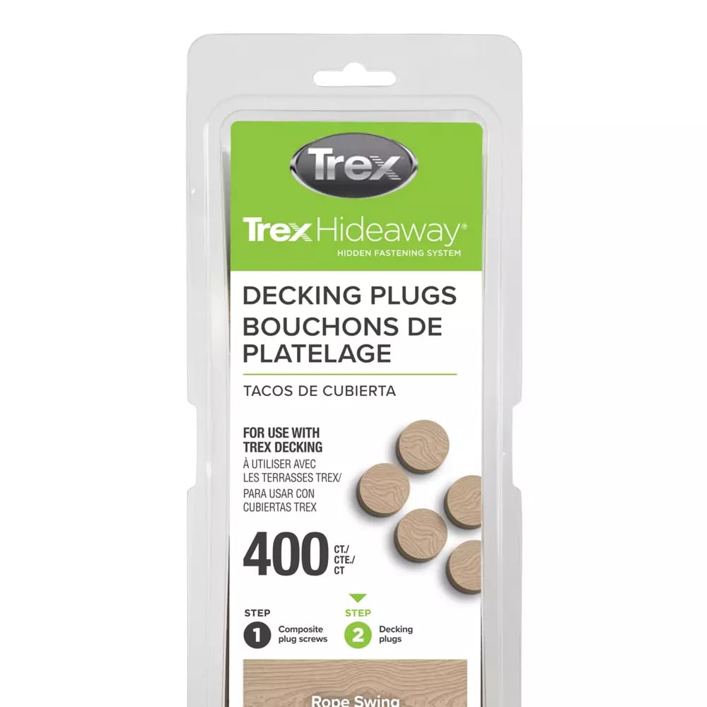 Trex® Decking Plugs Rope Swing - 400 count/pack