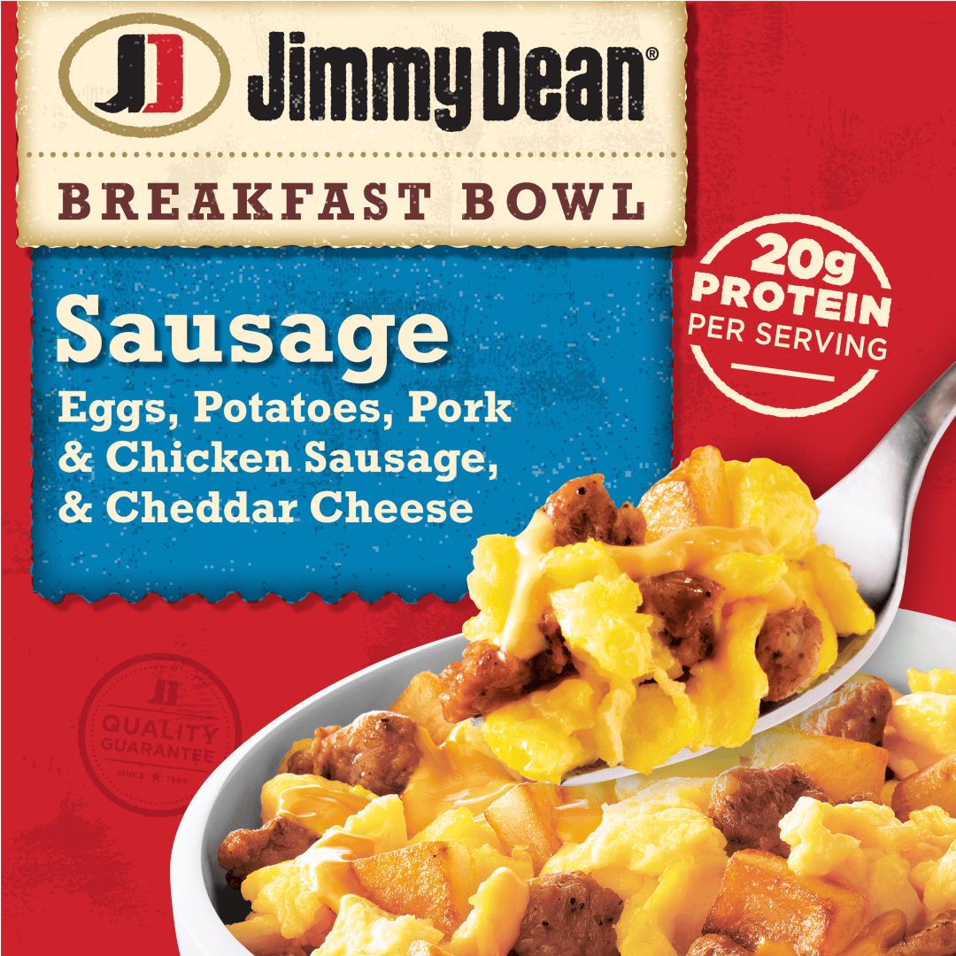 Jimmy Dean Breakfast Bowl, Sausage, Frozen, 7 oz Bowl