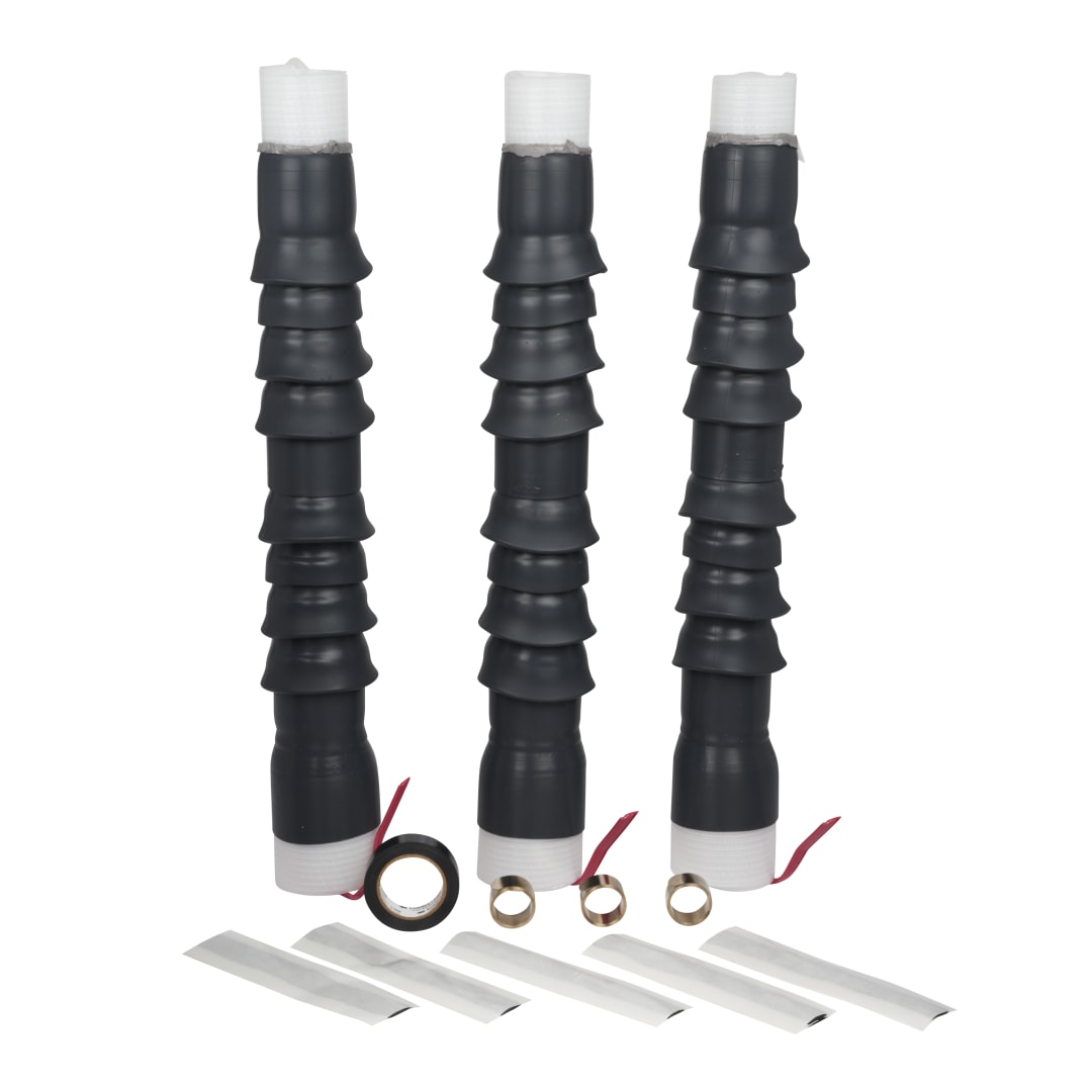 3M™ 94-EP 620-2 QTIII Endverschlußgarnitur, 1 Leiter, 18/30 kV Innenraum/Freiluft, 1x 70-240 mm²