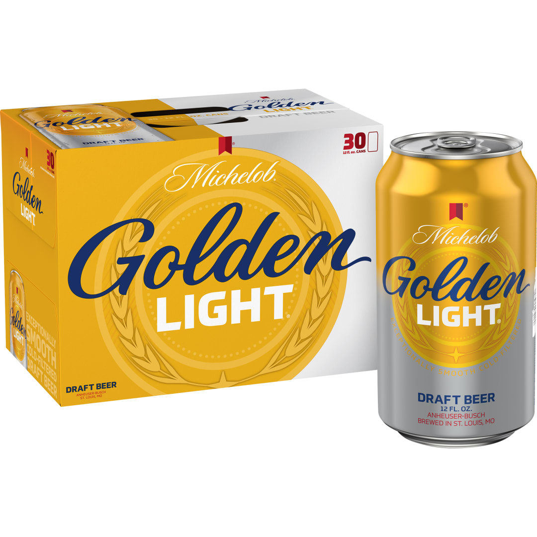 Michelob Golden Draft Light 30x12oz Can Twinstack CARRIER - Golden Ticket and Optimization Updates