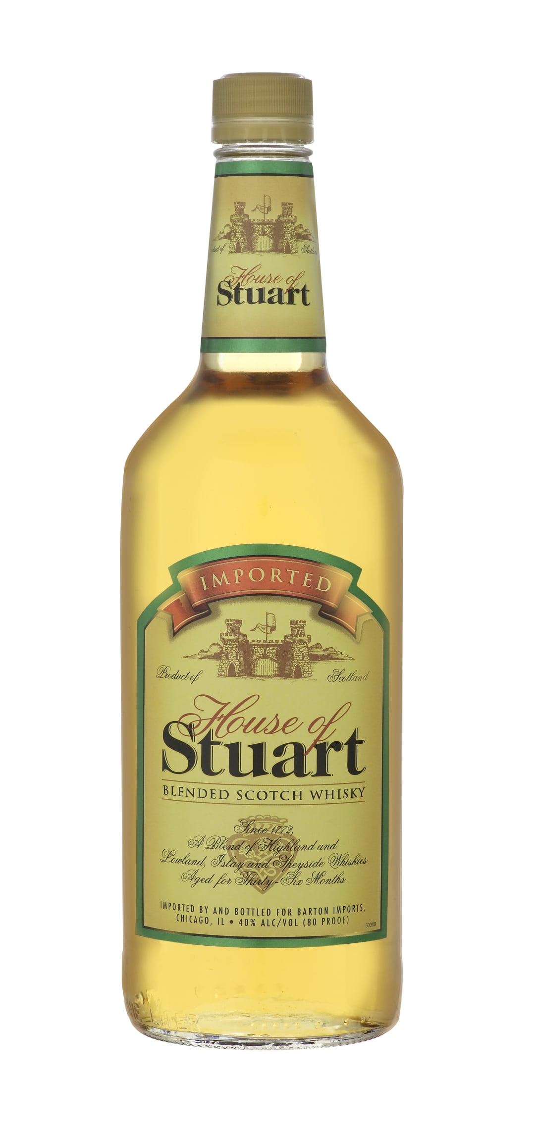 House Of Stuart Blended Scotch Whisky 1l 80 Proof