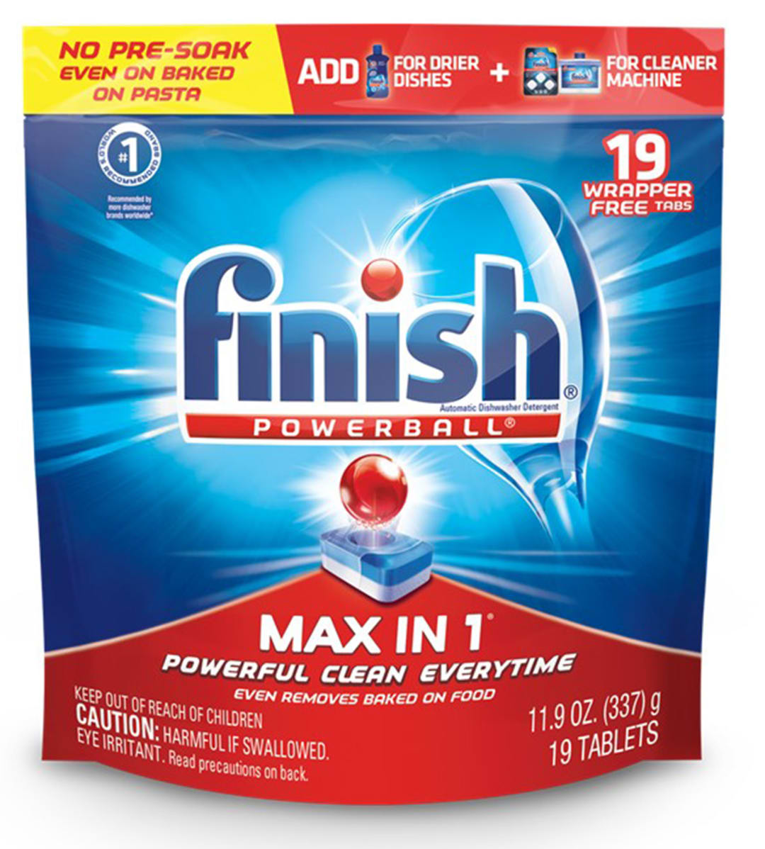 FINISH® POWERBALL® - Max in 1® 6/19 ct.