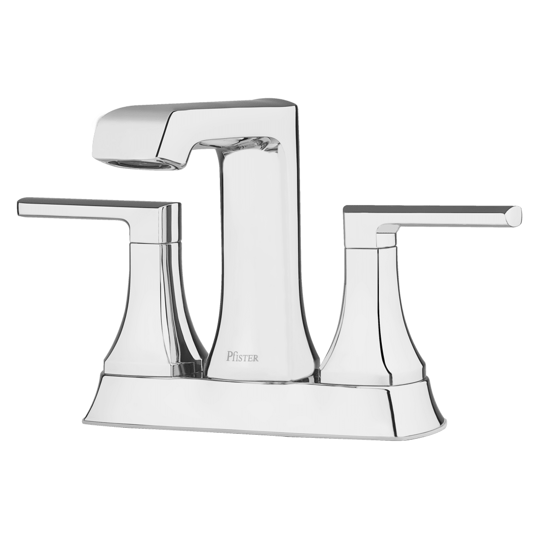 Penn 2-Handle 4" Centerset Bathroom Faucet in Polished Chrome