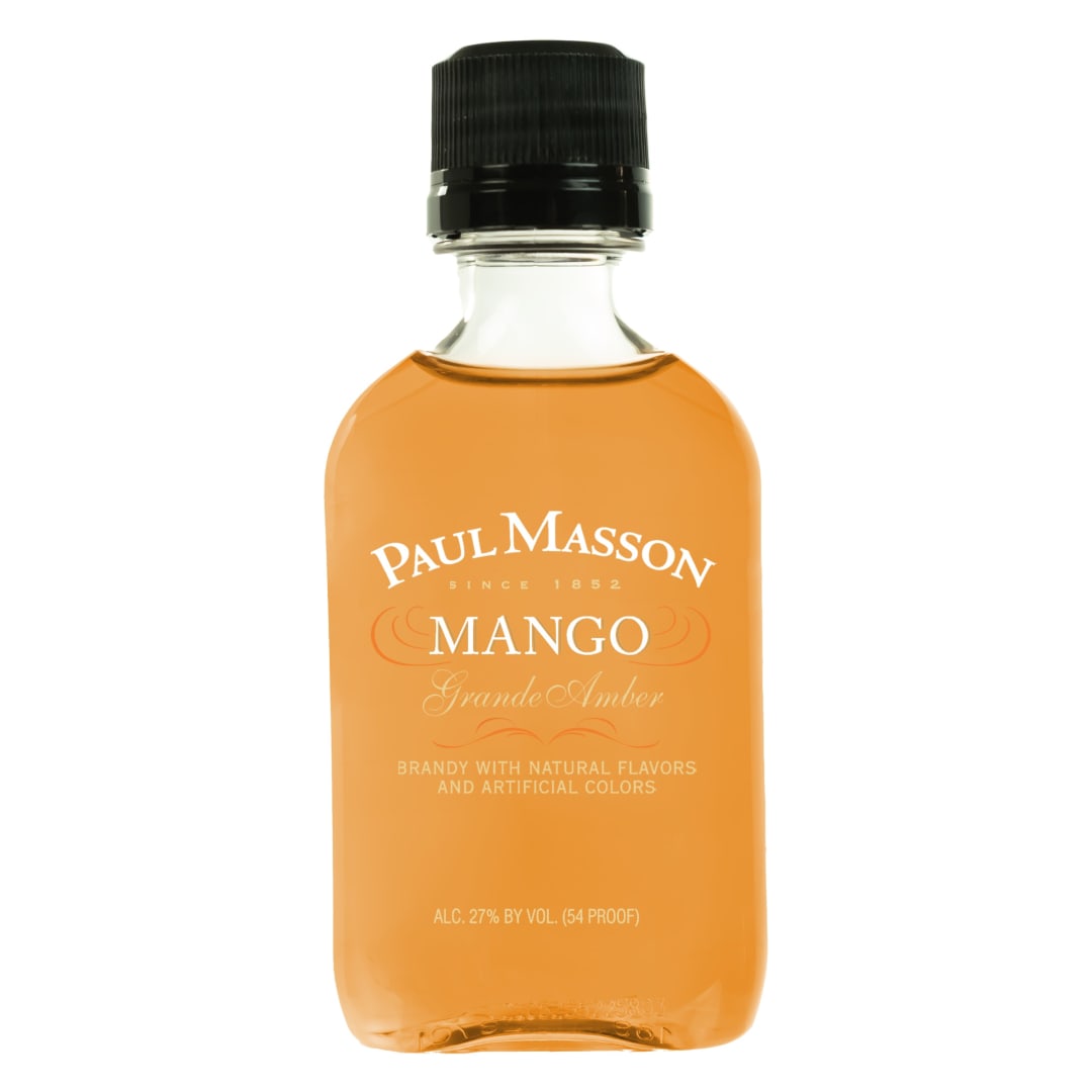 Paul Masson Grande Amber Mango Brandy 50ml 54 Proof