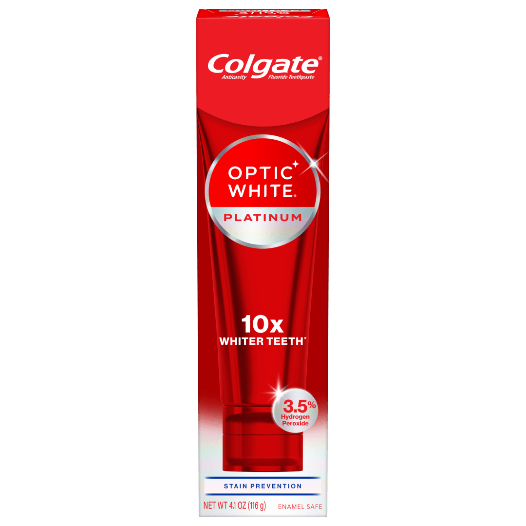 Colgate Optic White Platinum Toothpaste, 4.1oz