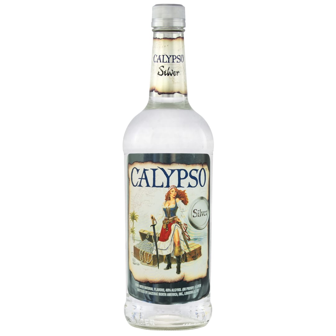 Calypso Silver Rum 1l 80 Proof