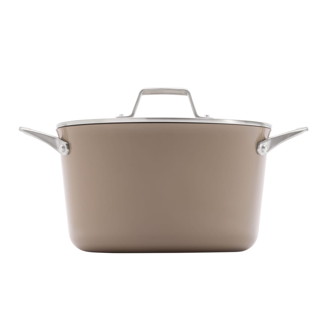 Calphalon®  Premier Ceramic Nonstick 7-Qt. Dutch Oven with Lid, Mushroom Grey