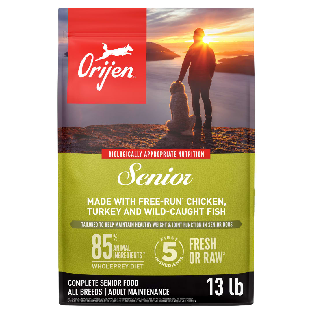 ORIJEN Grain Free High Protein Dry Dog Food Senior Recipe