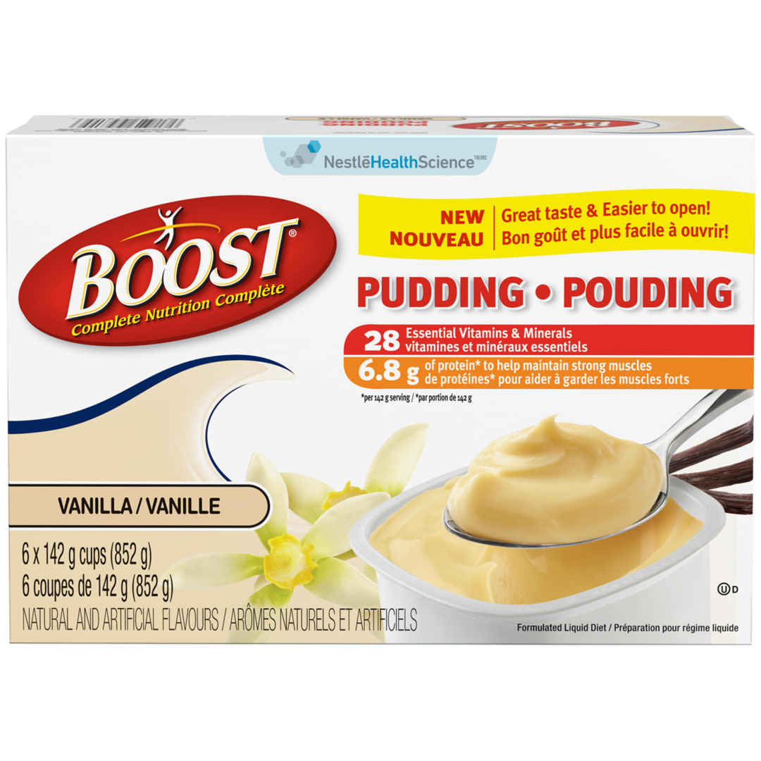 BOOST PUDDING Vanilla 4(6x142g) N2 CA