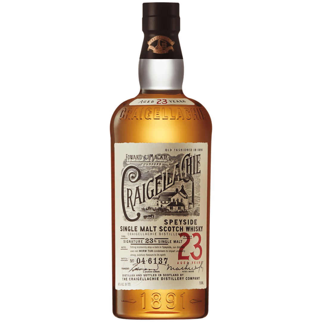 Craigellachie 23 Year Old Single Malt Scotch Whisky 46% 750mL