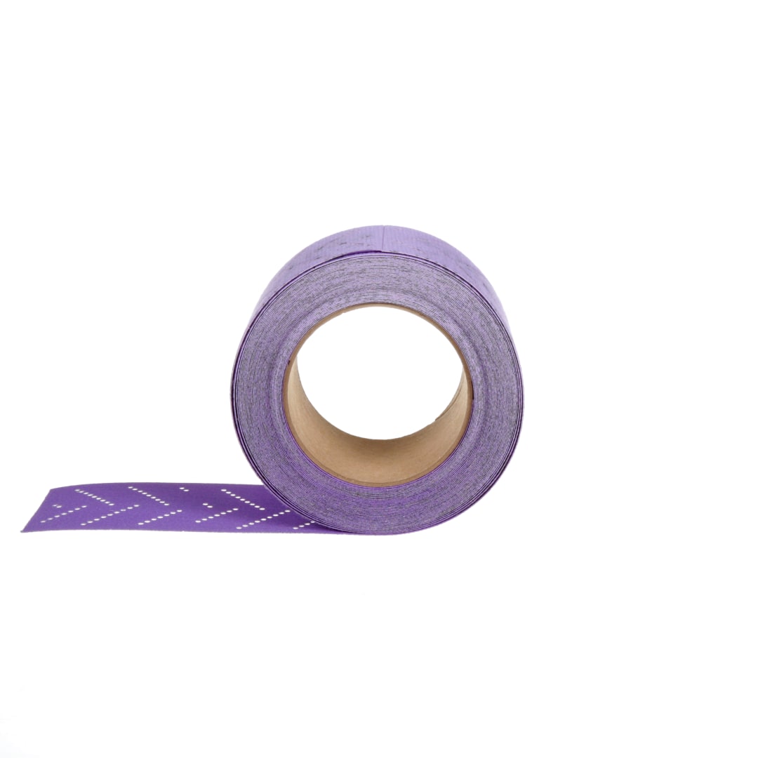 3M™ Cubitron™ II Hookit™ Temiz Zımparalama Yaprak Rulo 737U, 70 mm x 12 m, Çok Delikli, 220+, 51434