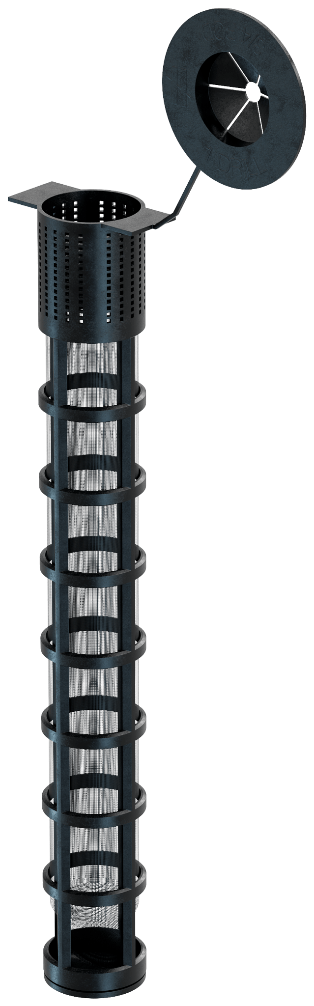 Simpson Strong-Tie EWS758P Opti-Mesh 8 in. Epoxy Adhesive Plastic Screen Tube for 3/4 in. Rod for ET-3G™