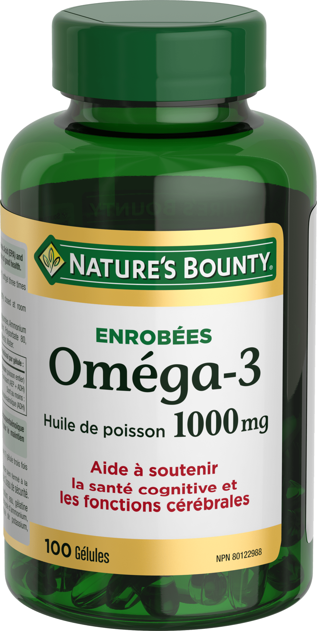 NBTY Fsh Oil EC 1000mg 24x100 SGL CA