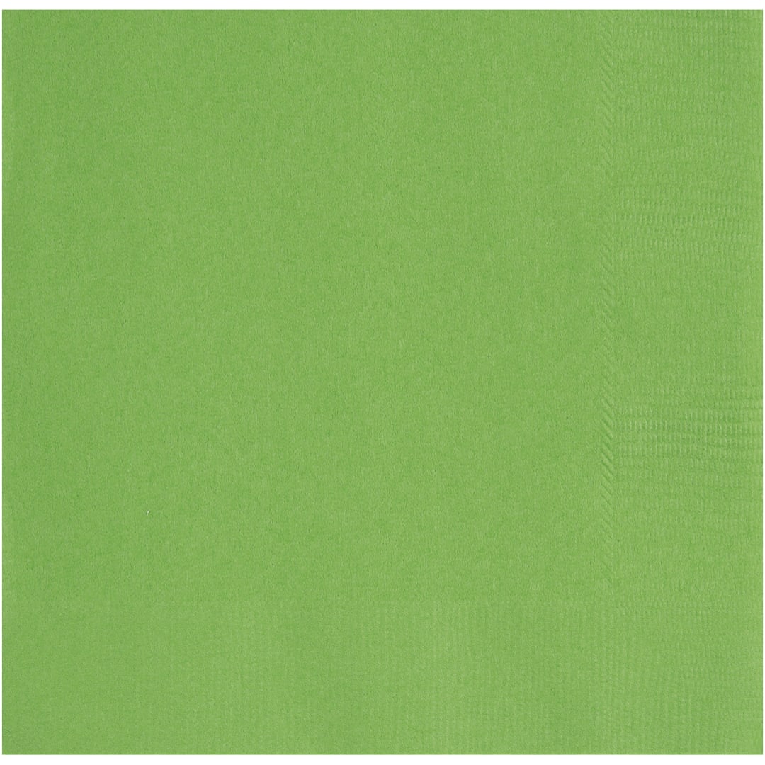 Lime Green Solid Beverage Napkins, 20ct