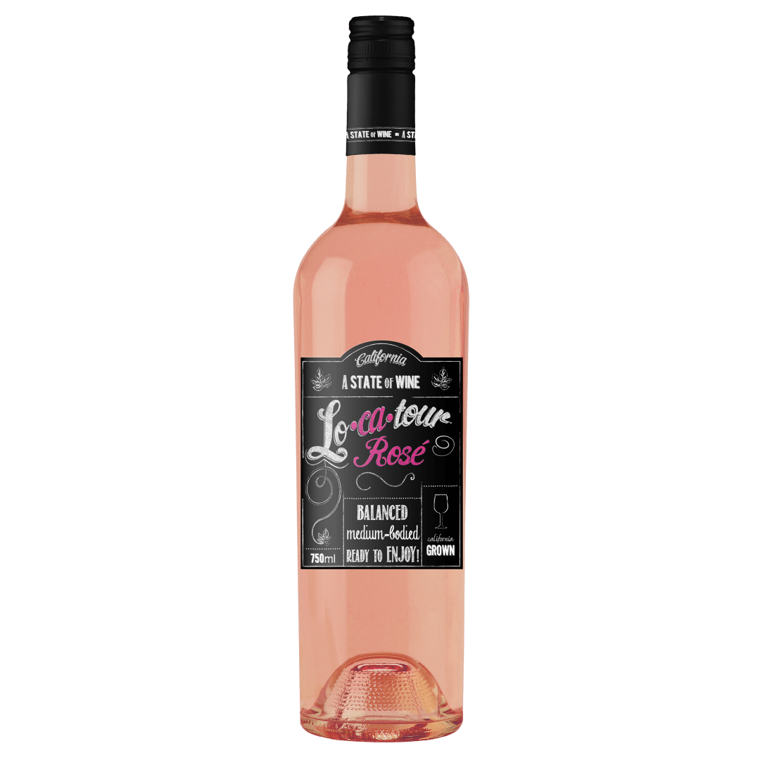 Locatour Rose Wine, California, 750mL, 12% ABV