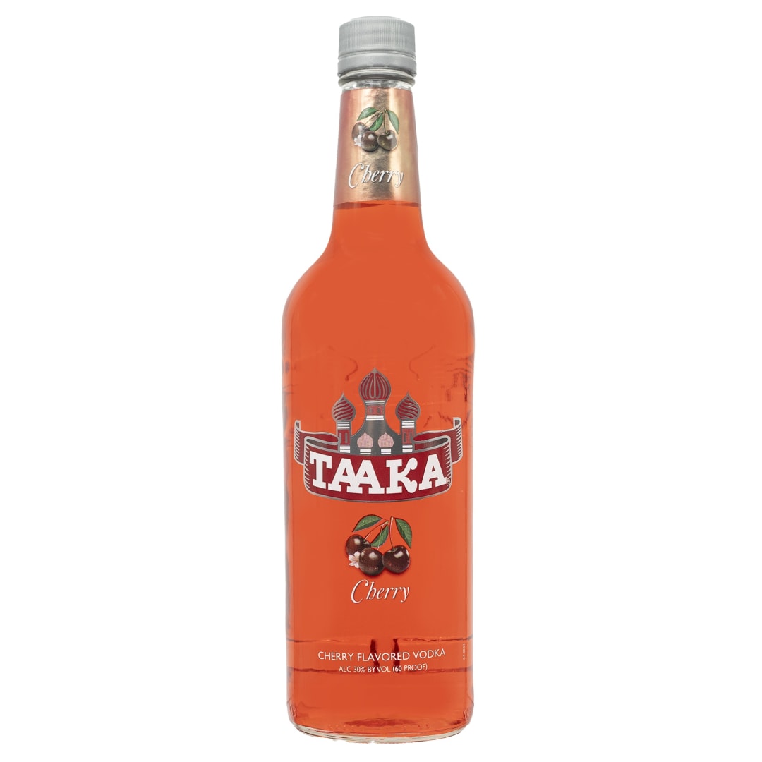 Taaka Cherry Vodka 750ml 60 Proof