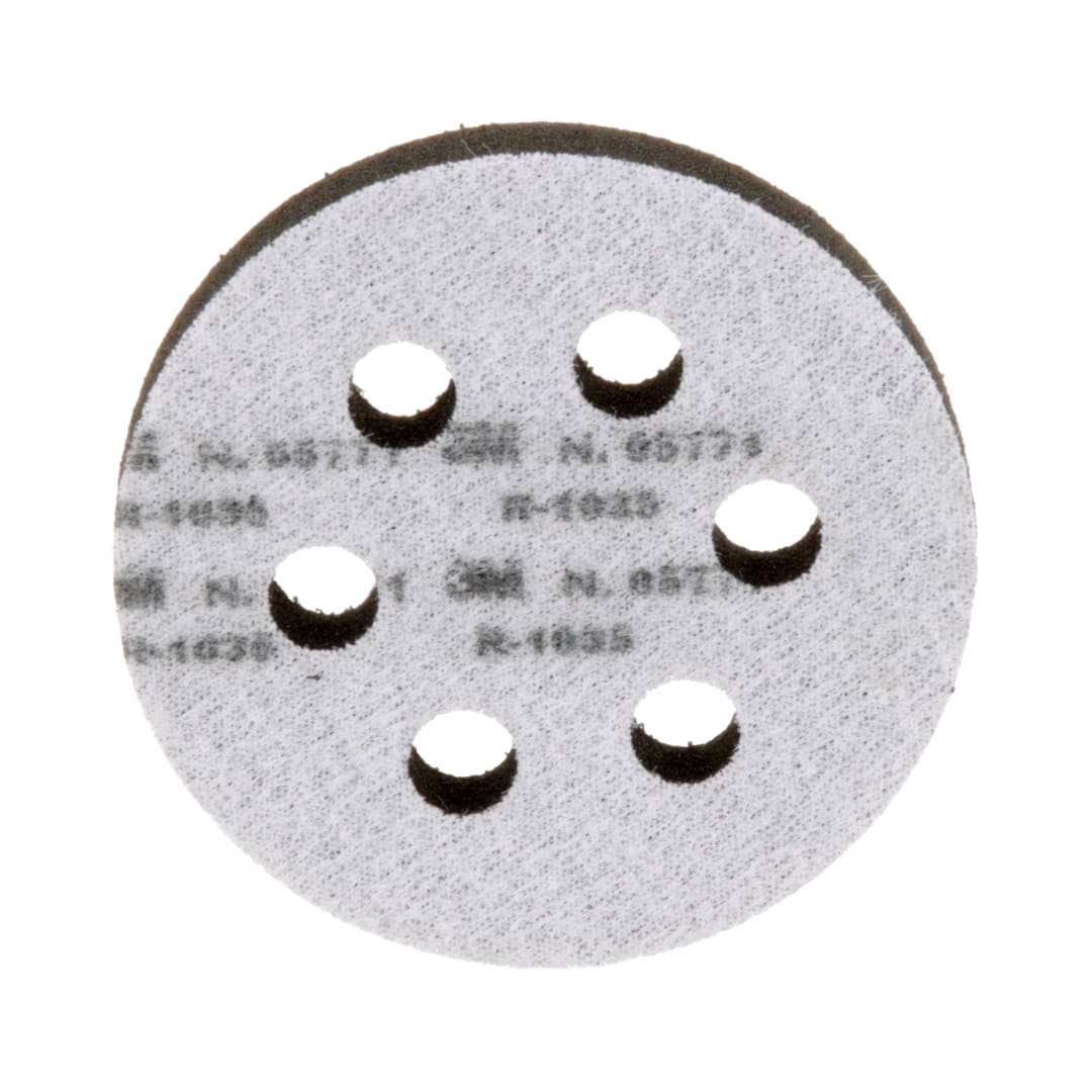3M™ Hookit™ Yumuşak Ara Taban, 75 mm, 6 Delikli, 05771