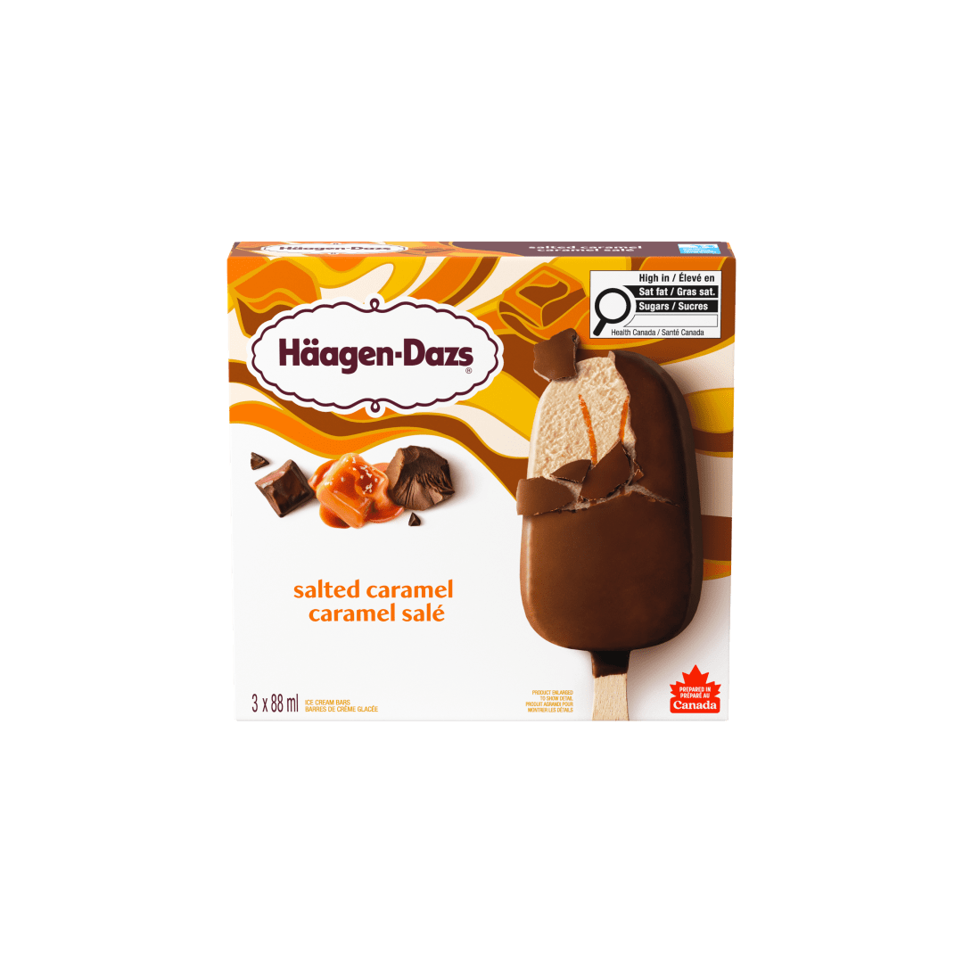 HAAGEN-DAZS Salted Caramel 12(3X88ml) CA