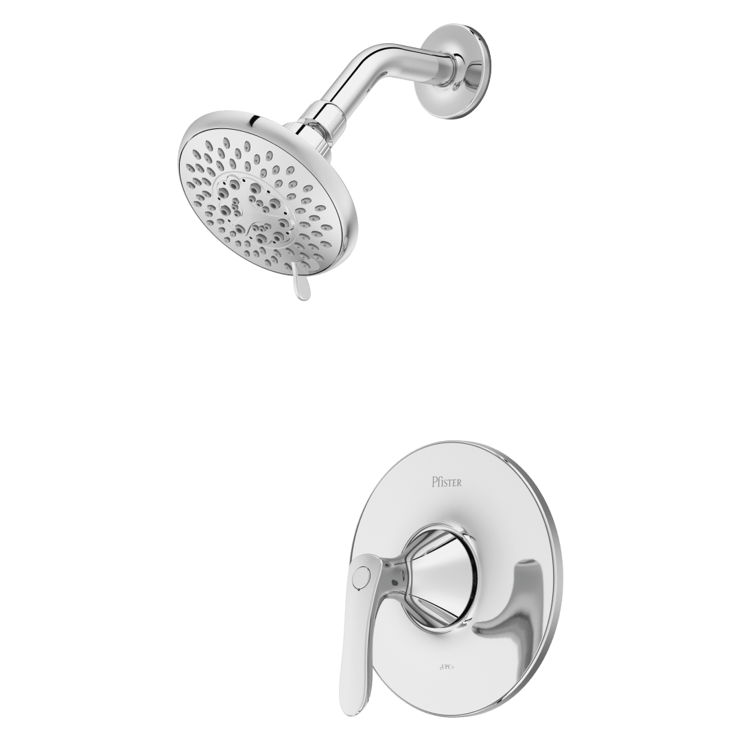 Weller 1-Handle Shower Only Trim Kit in Polished Chrome