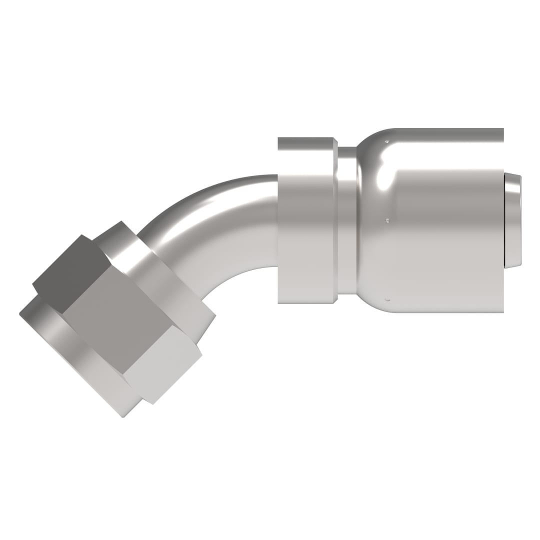 Aeroquip 5/8 Female JIC 45 Degree X 5/8 R5 Hose Crimp
