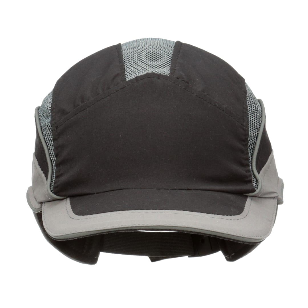 3M™ First Base™ 3 Nárazuvzdorná čiapka, 2031219, Elite, čierno-šedá, skrátený šilt, 55 mm, LOGO
