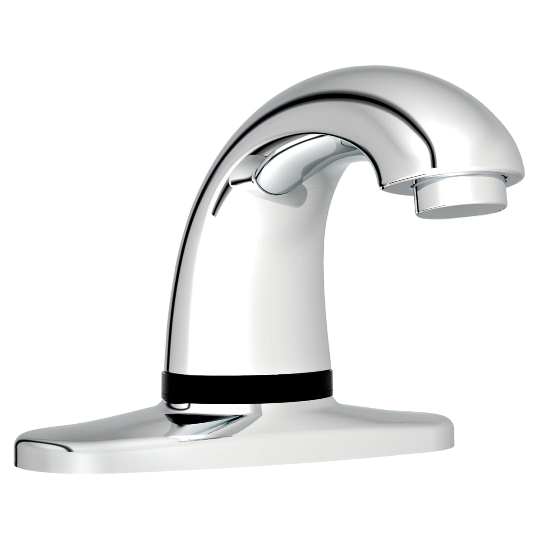 Rubbermaid Commercial Products AutoFaucet® Milano 4" Center Set, Polished Chrome, Kit 4
