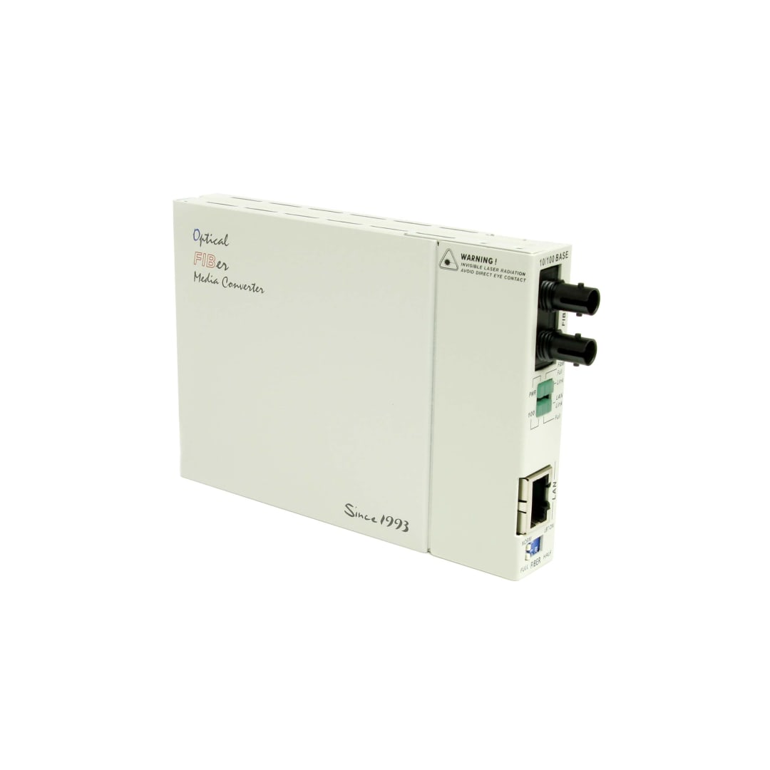 10/100 Mbps ST Fiber Media Converter