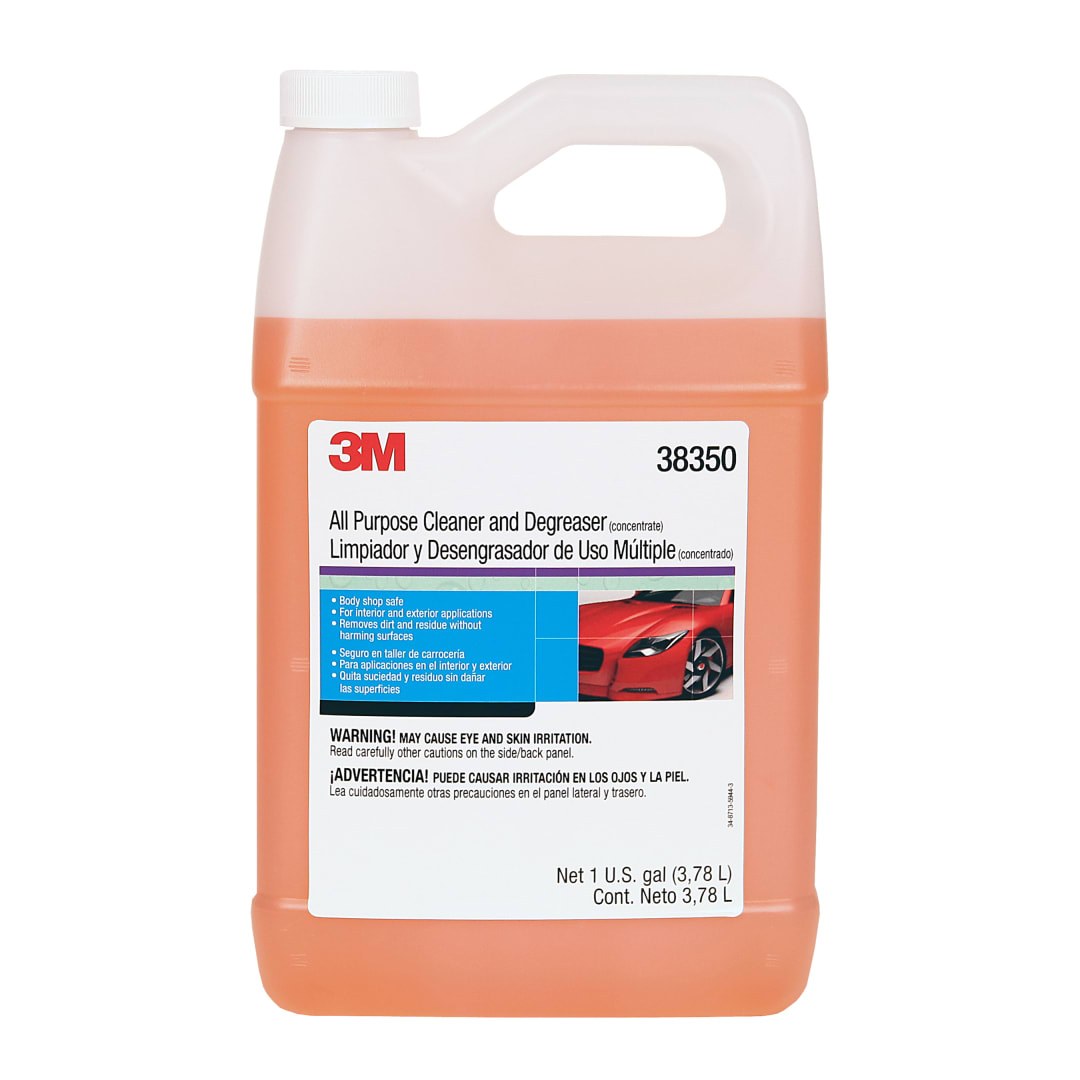 3M™ Body Shop Clean-Up™ Cam Temizleyici, 3,78 L, 38350