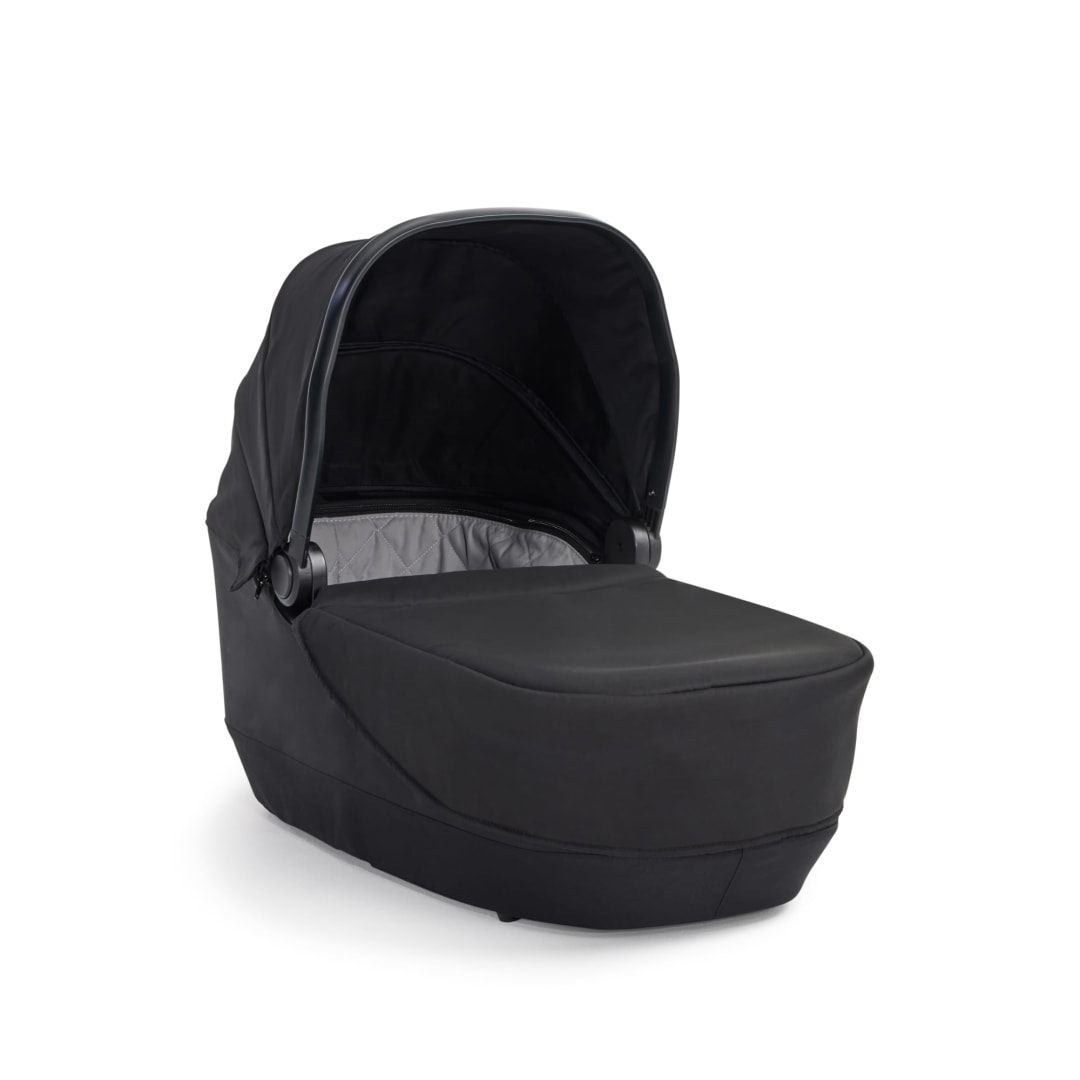 Baby Jogger® Foldable Pushchair Carrycot | For City Sights Strollers | Newborn up to 9KG | Rich Black