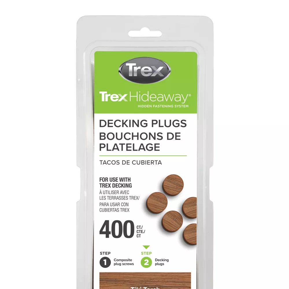 Trex® Decking Plugs Tiki Torch - 400 count/pack