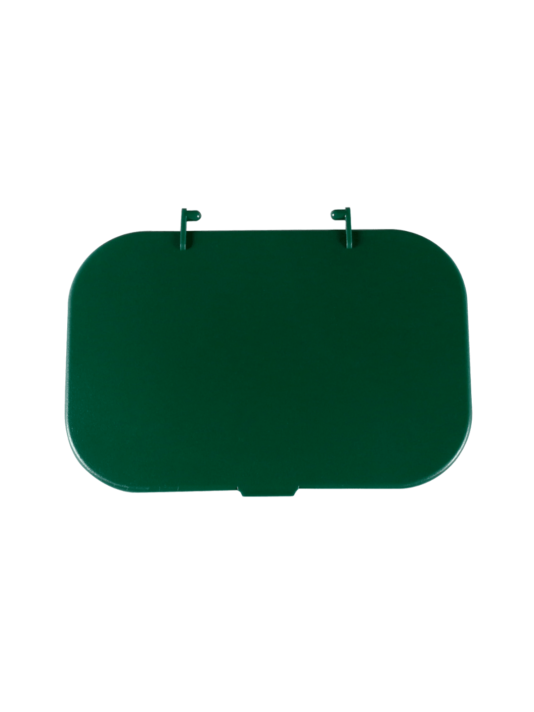  HANGING WASTE BASKET - Lid - Solid Lift - Dark Green