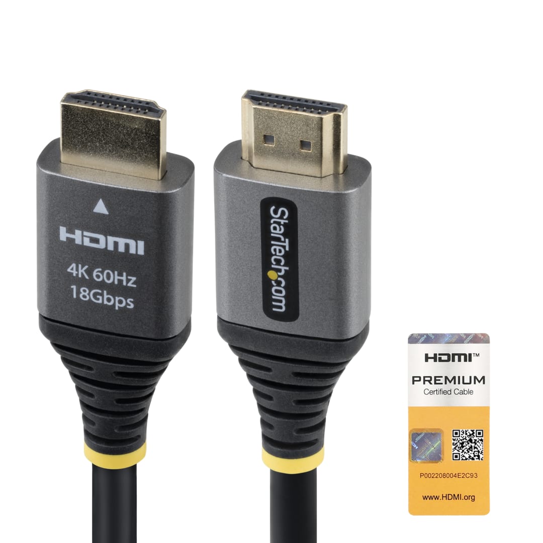 1m Premium Certified HDMI Cable