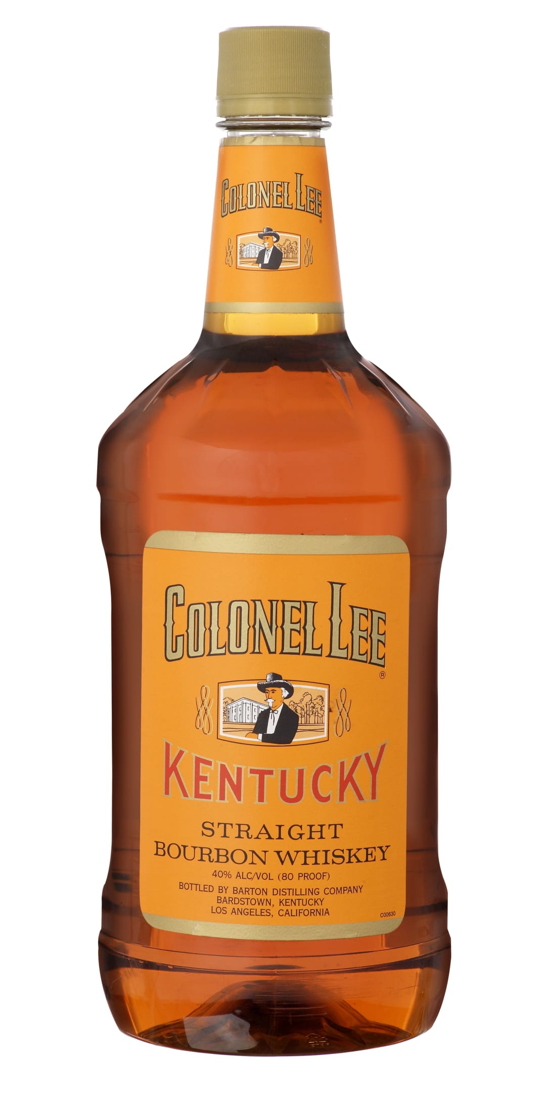 Colonel Lee Kentucky Straight Bourbon Whiskey 1.75l 80 Proof