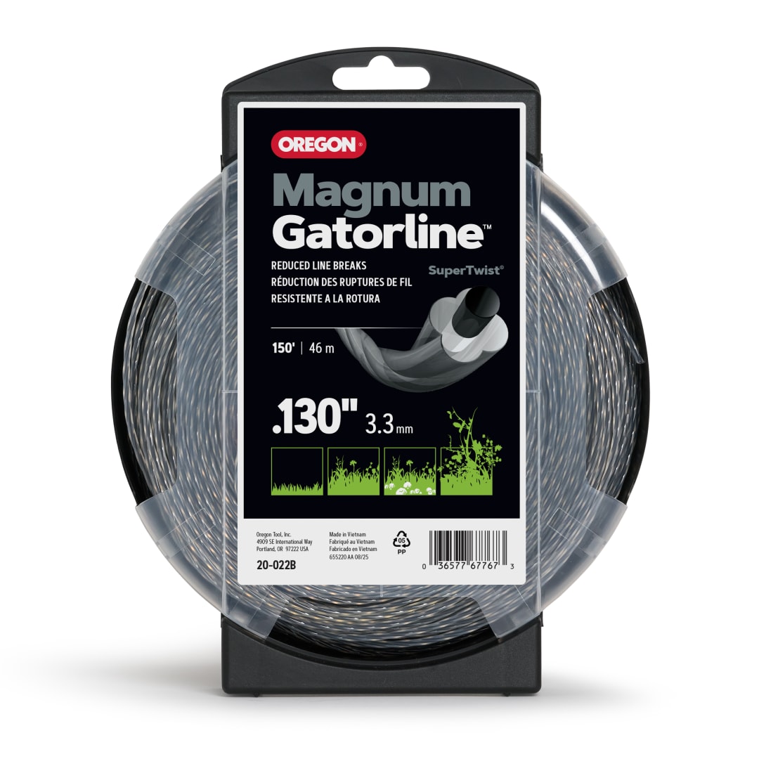 Oregon Magnum Gatorline Twist Trimmer line, 0.130in, 150ft Donut