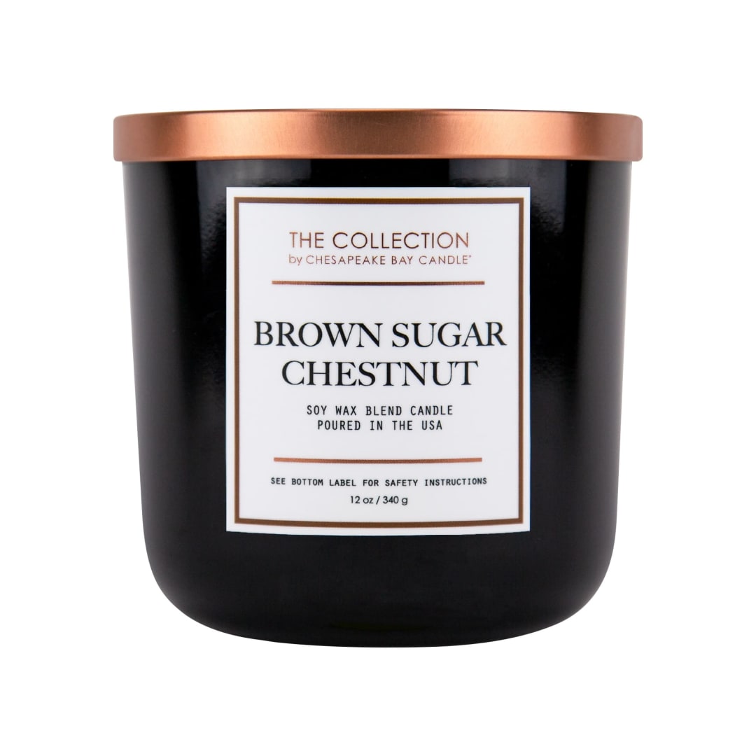 Chesapeake Bay Candle The Collection Two-Wick Scented Candle Brown Sugar Chestnut Medium Jar