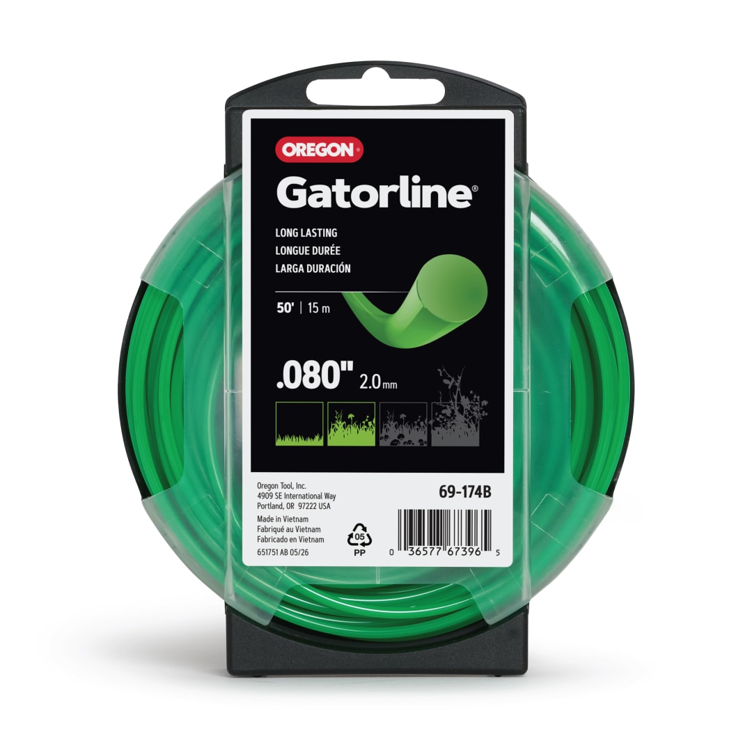 Oregon Gatorline Round Trimmer Line, .080 in. by 50 FT
