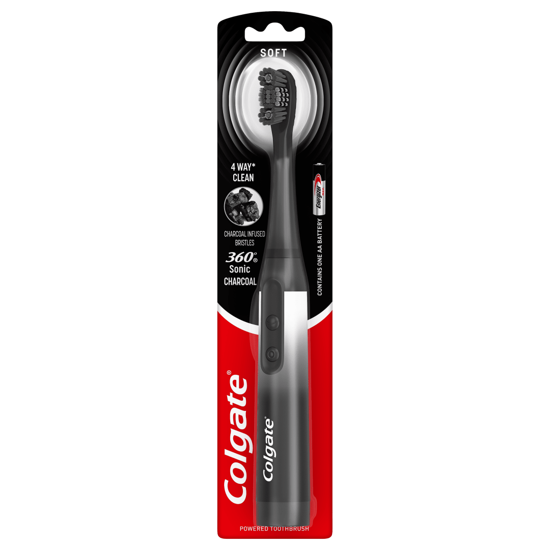 Colgate 360 Power Charcoal Battery Operated Toothbrush