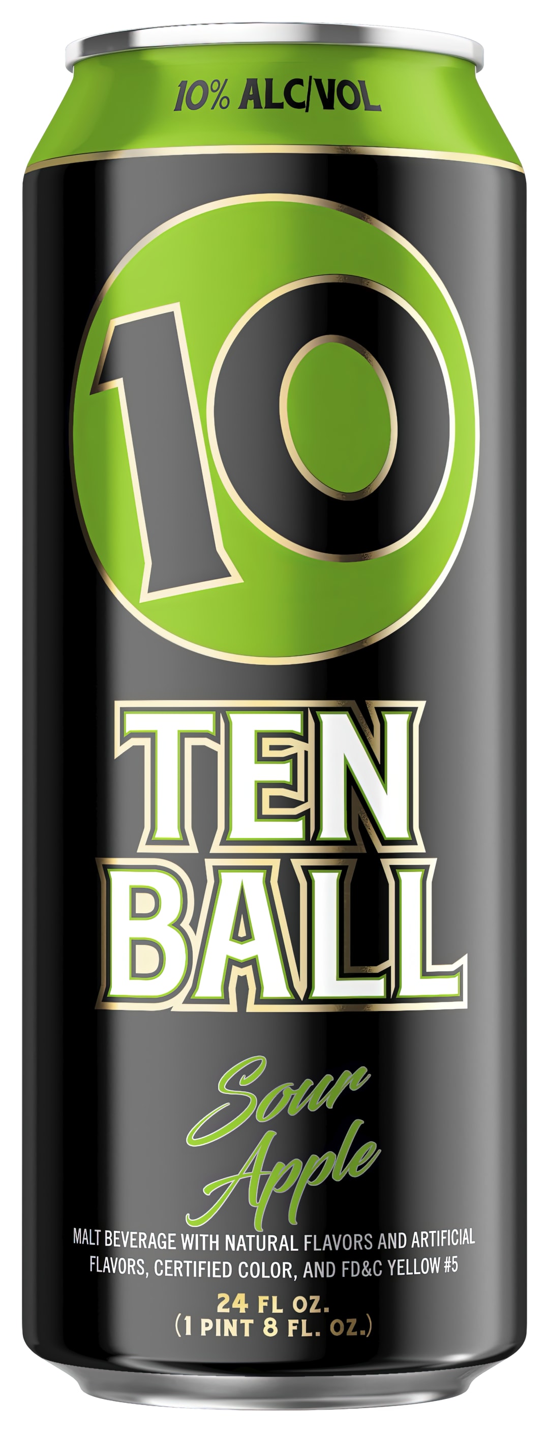 Ten Ball Sour Apple 24oz Can