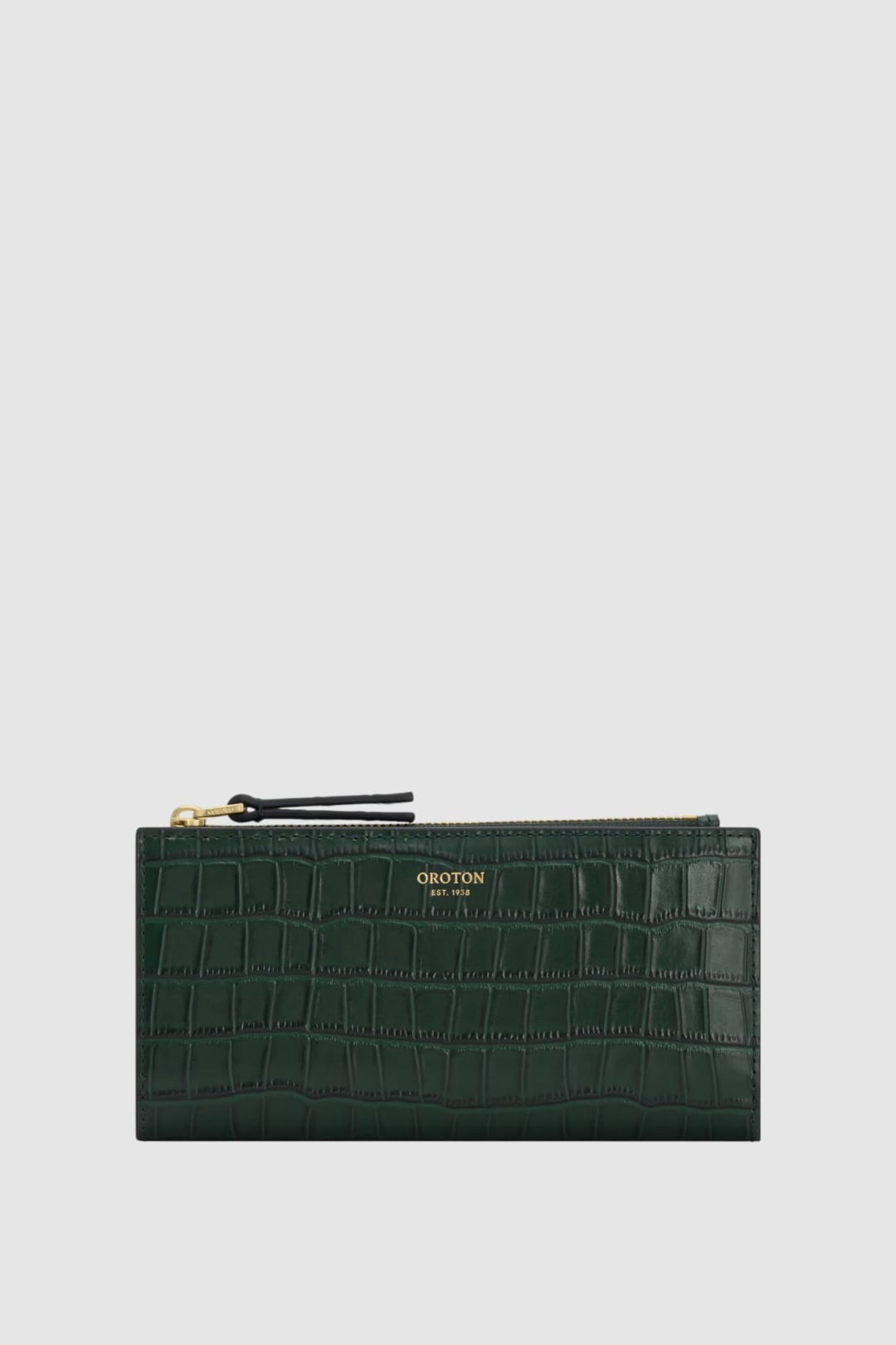 Eve Texture Slim Zip Wallet
