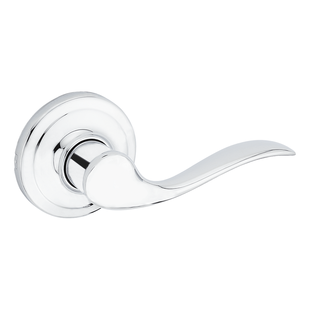 Tustin Hall/Closet Lever in Polished Chrome
