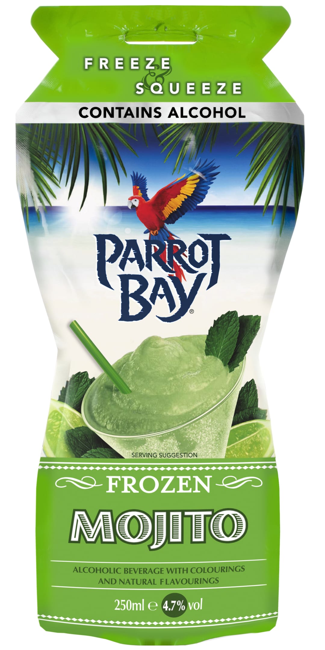 Parrot Bay Mojito Cocktail 250ml Pouch 9.4 Proof