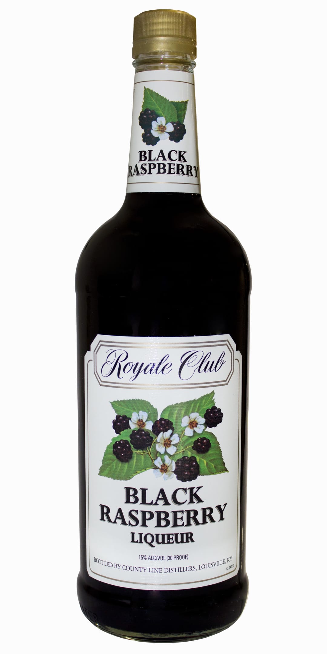 Royale Club Black Raspberry Liqueur 1l 30 Proof