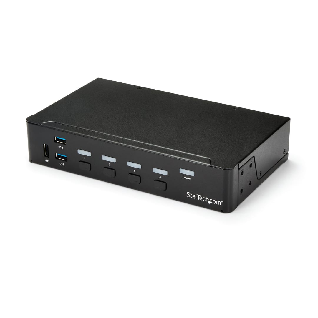 HDMI KVM Switch 4 port KVM USB 3 0 Hub 1080p
