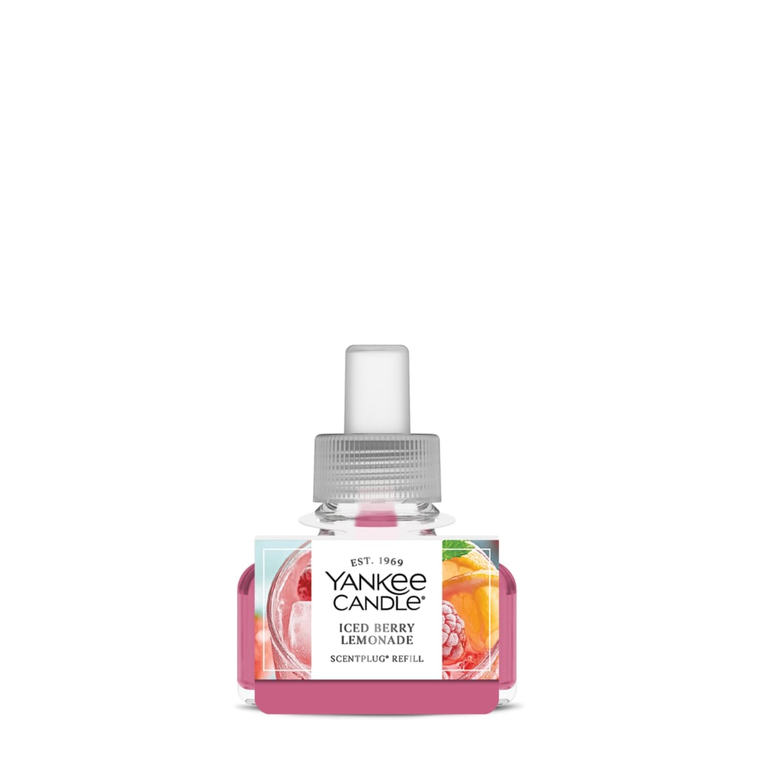 Yankee Candle Iced Berry Lemonade, ScentPlug® Refill with up to Enjoy up to 30 Days of Room Filling Fragrance
