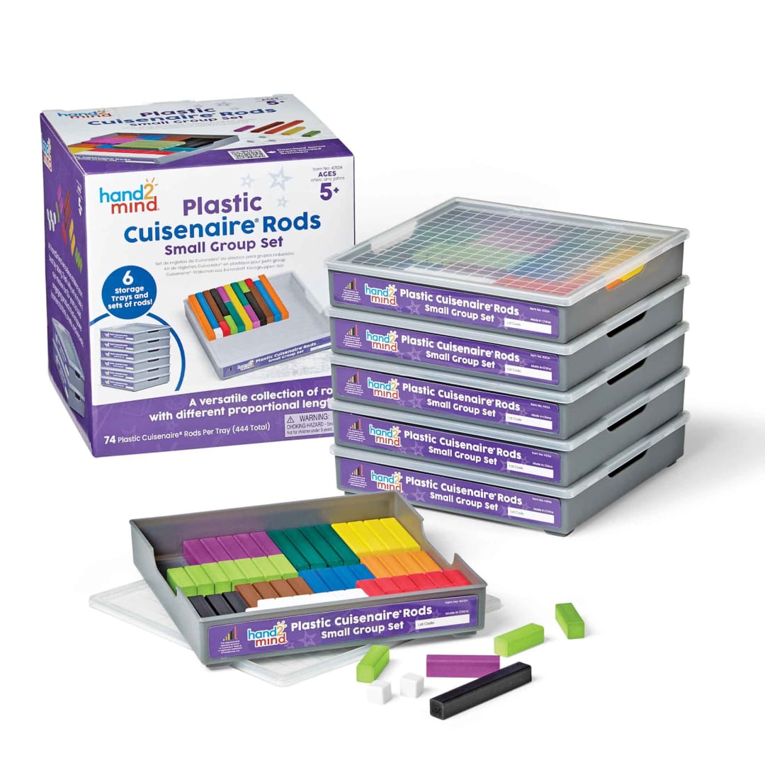 Plastic Cuisenaire® Rods, Small Group Set