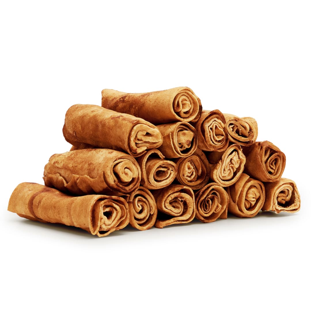 Treatly American Sourced Beefhide Rolls Chicken, Small, 10 Pack