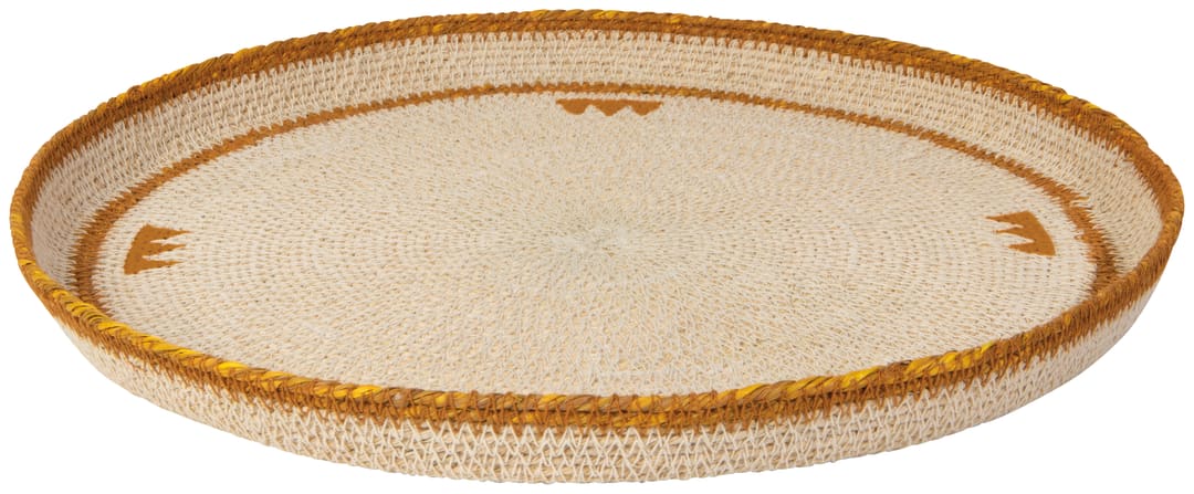 Apex Seagrass Round Tray