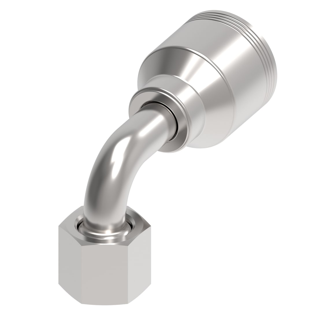 Aeroquip 1/2 Female ORS 90 Degree X 1/2 Hydraulic Hose Fitting 4 Way