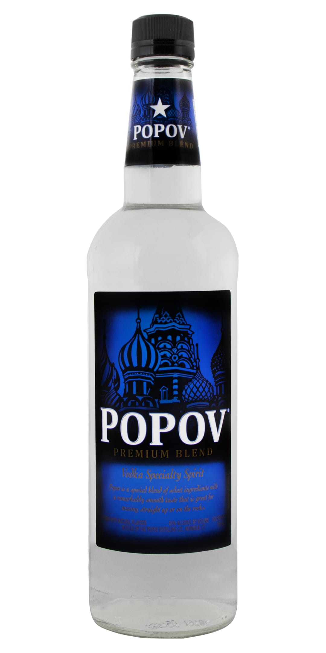 Popov Vodka 750ml 100 Proof